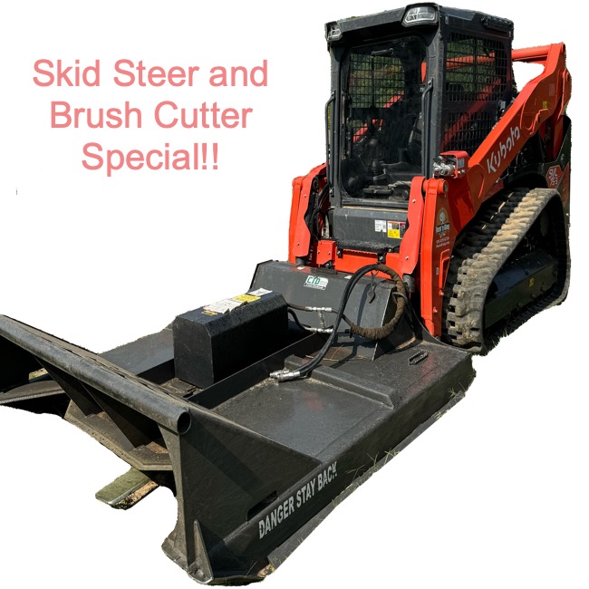 Skid + Brush Cutter Spcl. - Daily